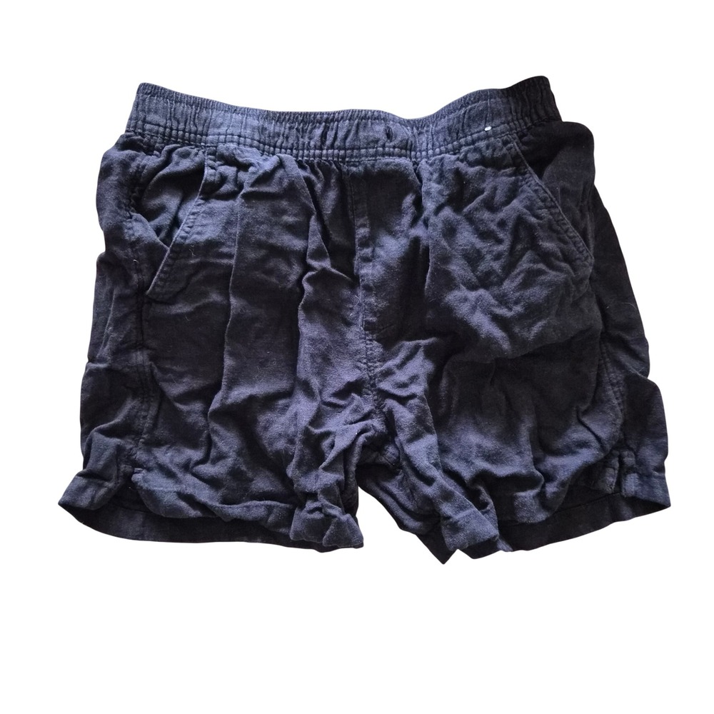 Abercrombie Kids Navy Blue Elastic Waist Pull On Shorts Size 13/14 Regular